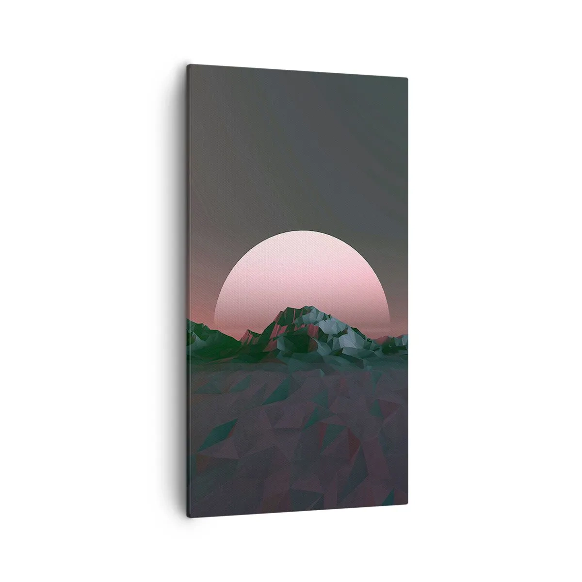 Schilderen op canvas - In een naburig sterrenstelsel - 55x100 cm