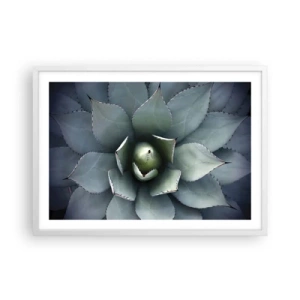 Poster in een witte lijst - Het trekt aan en waarschuwt - 70x50 cm