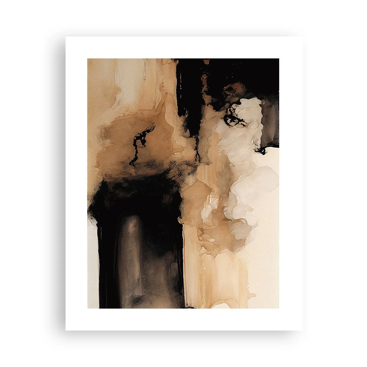 Poster - Intrigerende abstractie - 40x50 cm