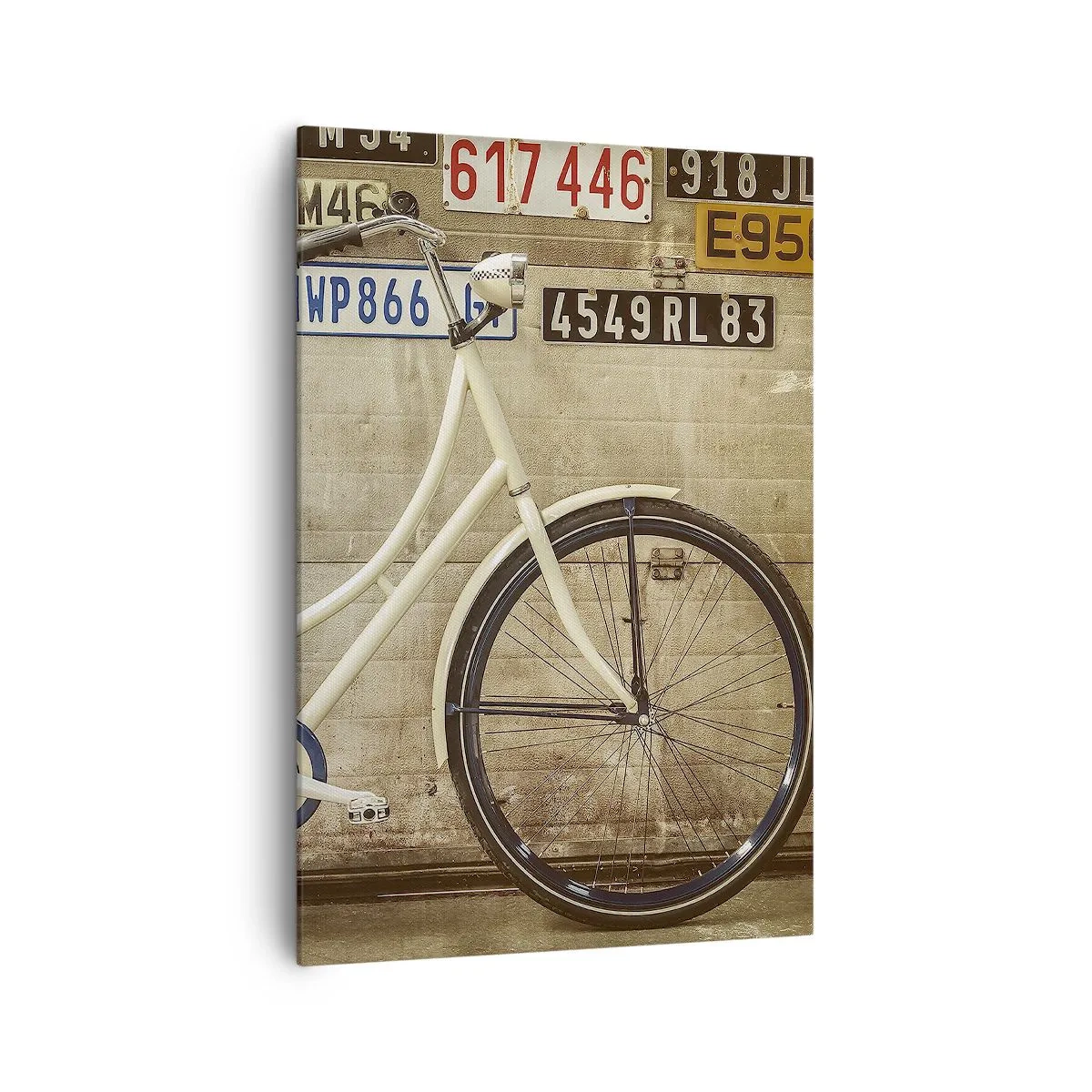 Schilderen op canvas - Zonder complexen - 70x100 cm