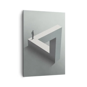 Schilderen op canvas - Maar het is toch mogelijk - 50x70 cm