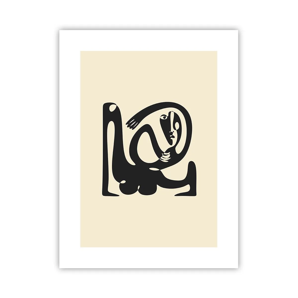 Poster - Bijna Picasso - 30x40 cm