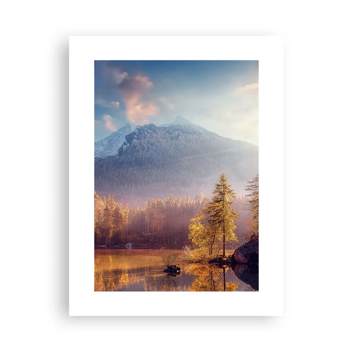 Poster - In bergen en dalen - 30x40 cm