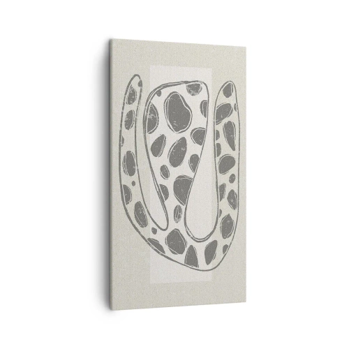 Schilderen op canvas - Een vreemd wezen - 45x80 cm