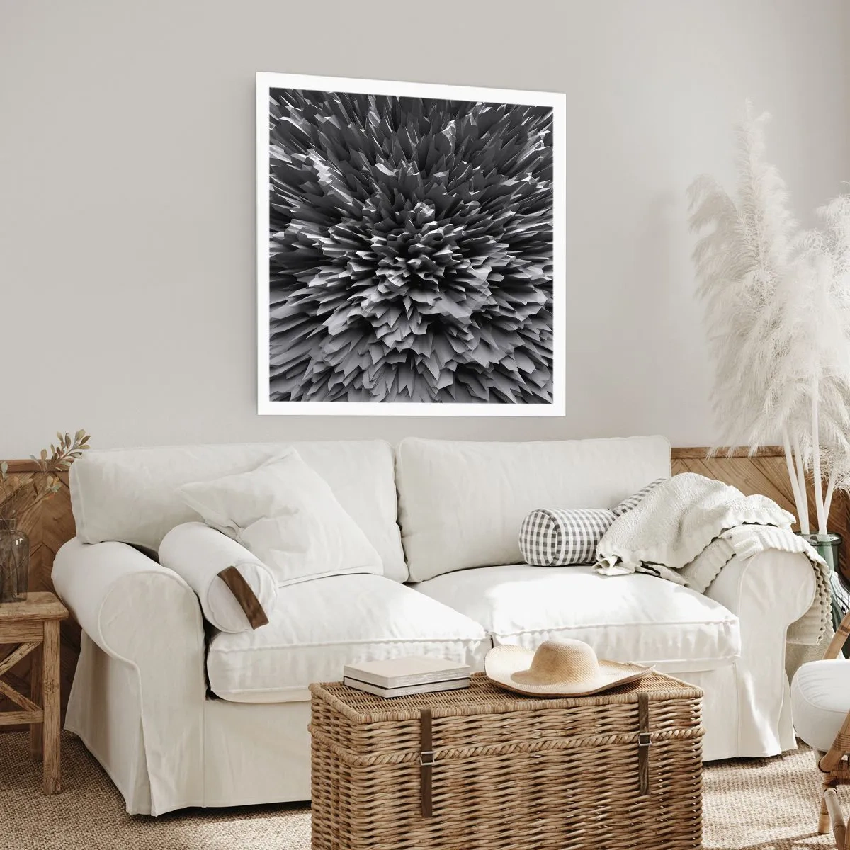 Poster - Strikter kan het niet - 40x40 cm