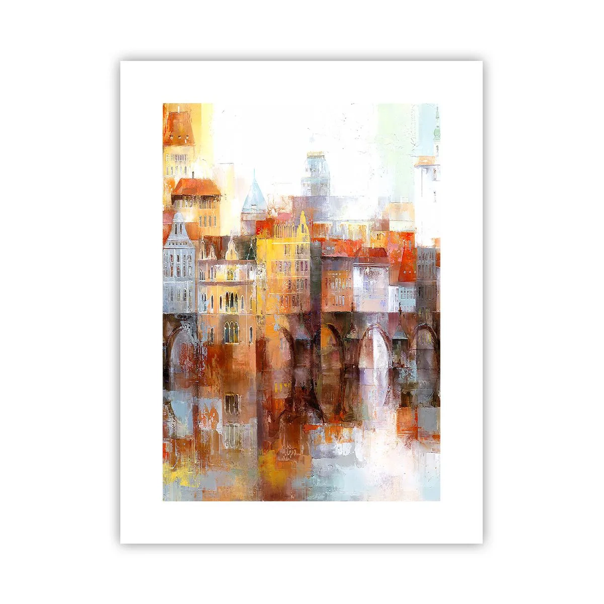 Poster - Ook onder de brug is het mooi - 30x40 cm