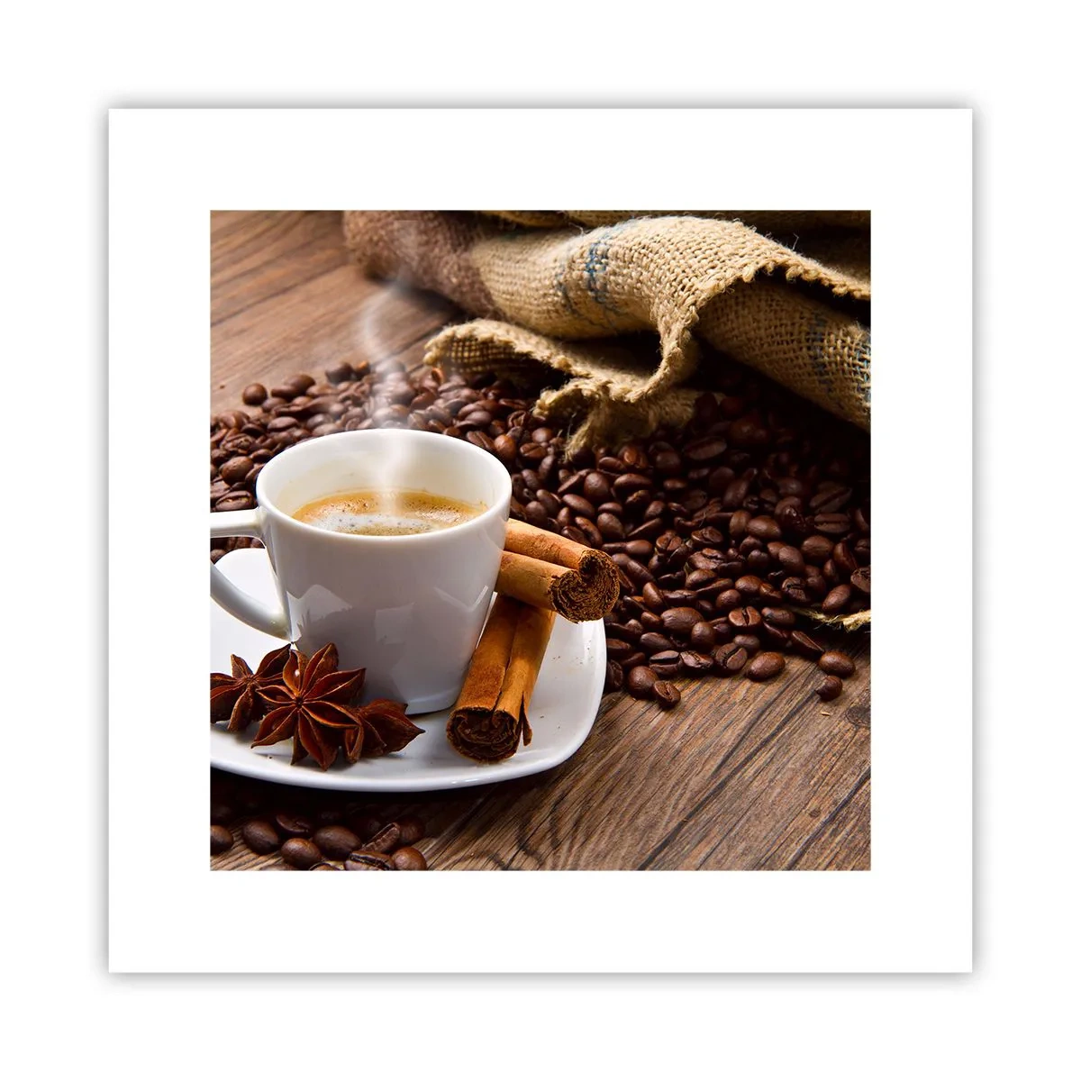 Poster - Pittige smaak en aroma - 30x30 cm