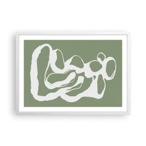 Poster in een witte lijst - De roep van de ruimte - 70x50 cm