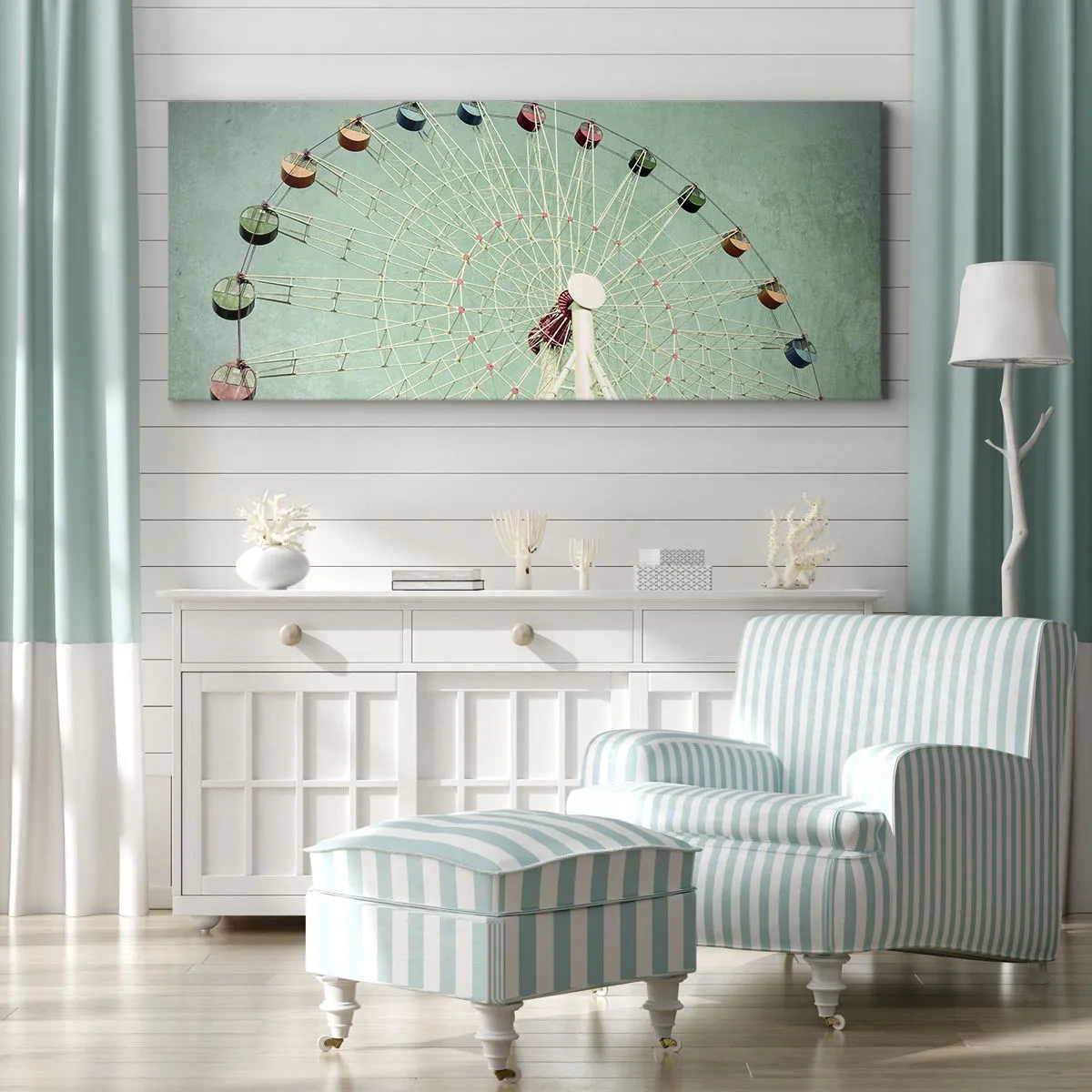 Schilderen op canvas - Wij nodigen u uit om plezier te hebben - 160x50 cm