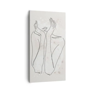 Schilderen op canvas - Een dromerig moment - 45x80 cm