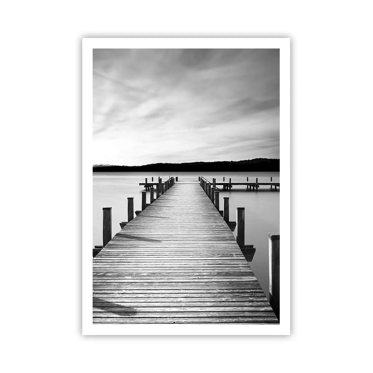 Poster - Bij de waterput - vrede - 70x100 cm