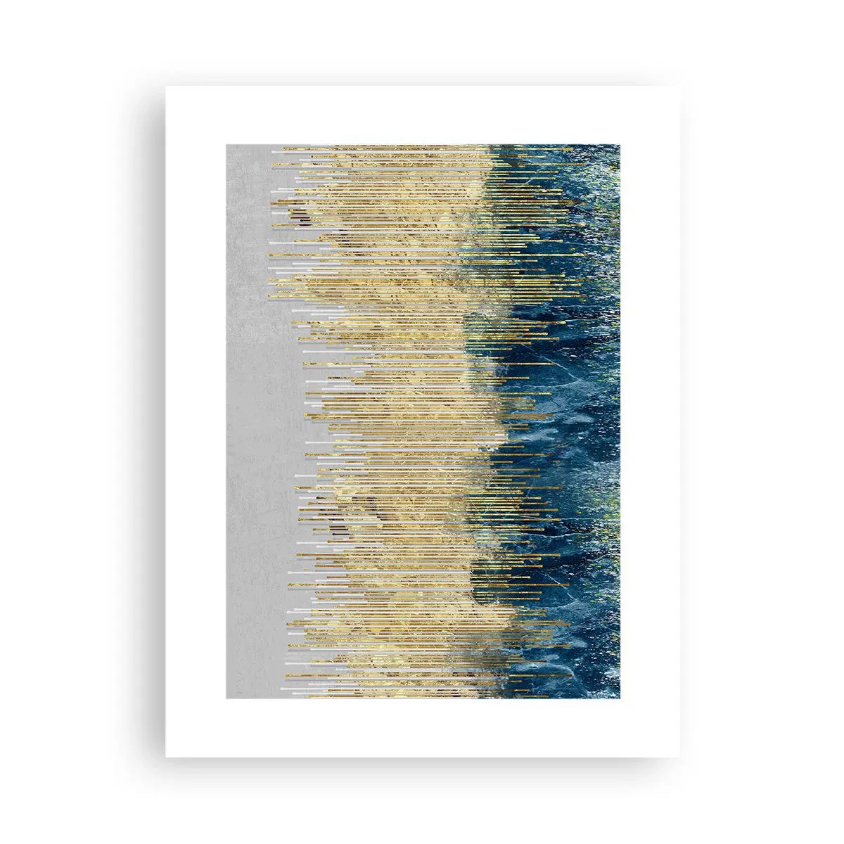 Poster - Vergulde grens - 30x40 cm