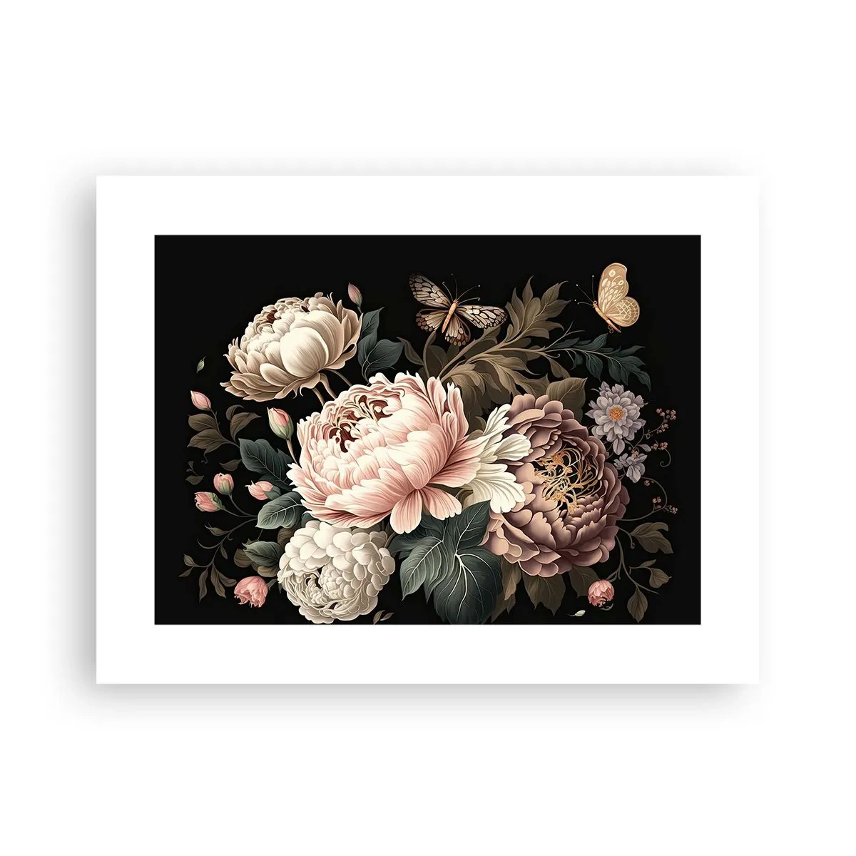 Poster - In barokstijl - 40x30 cm