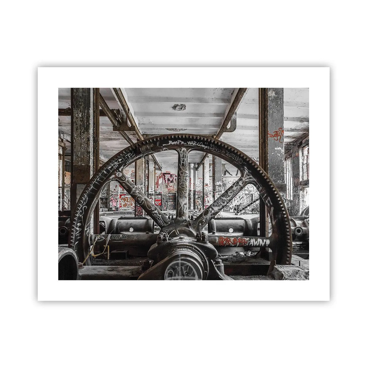 Poster - Het geheime leven van de fabriek - 50x40 cm