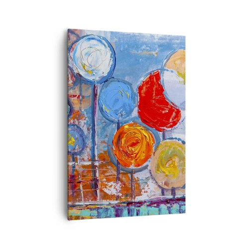 Schilderen op canvas - Wonderen op de stok - 70x100 cm