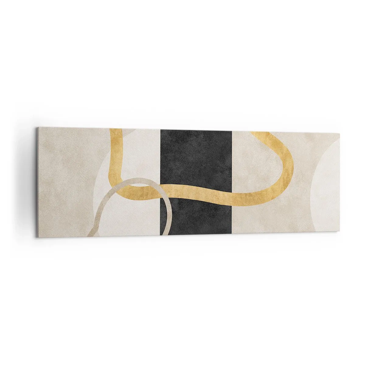 Schilderen op canvas - Verwarde vormen - 160x50 cm