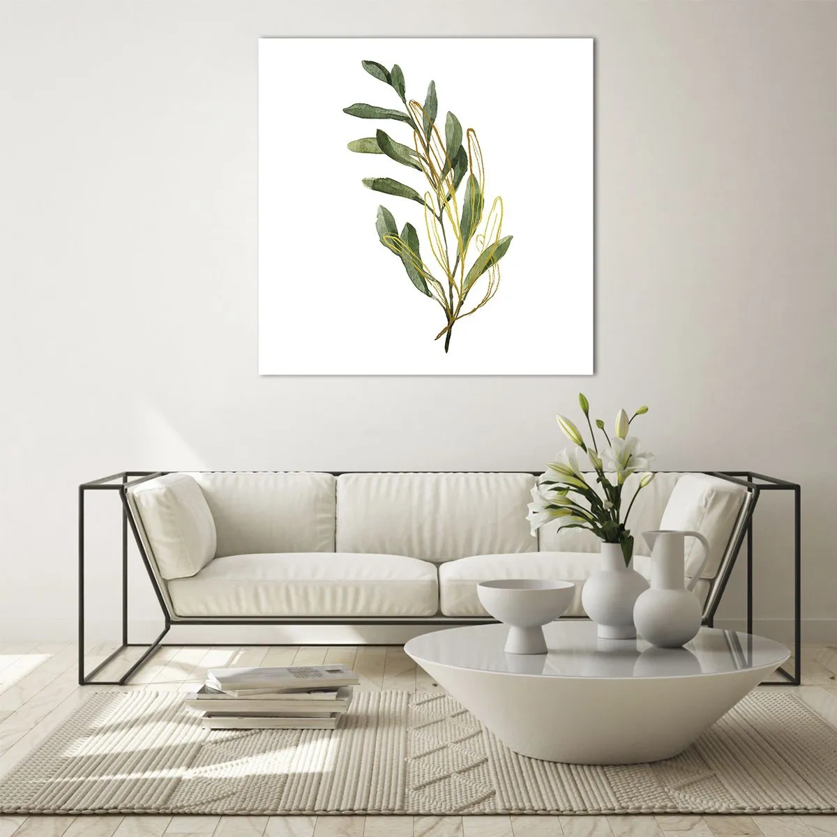 Schilderen op glas - Alles wat goed is - 60x60 cm