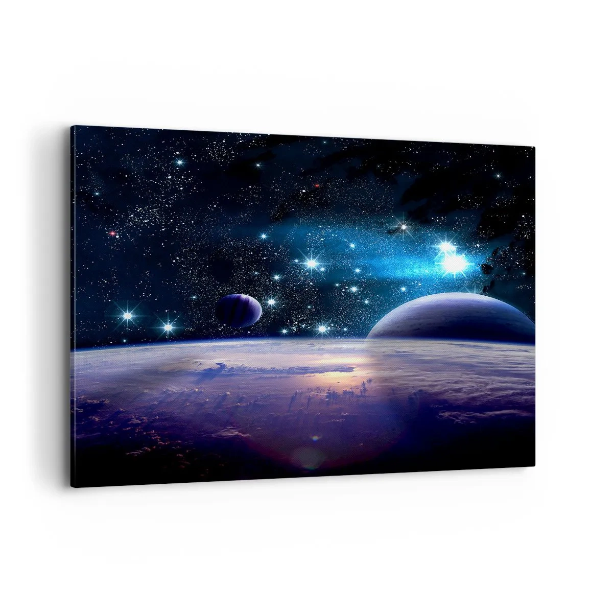 Schilderen op canvas - Nog steeds alleen? - 100x70 cm