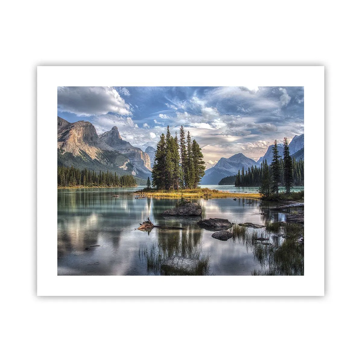 Poster - Aan het grote en schone water ... - 50x40 cm