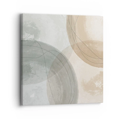 Schilderen op canvas - Indringende werelden - 30x30 cm