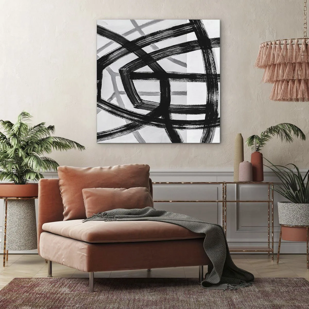 Schilderen op canvas - Diepte opbouwen - 50x50 cm