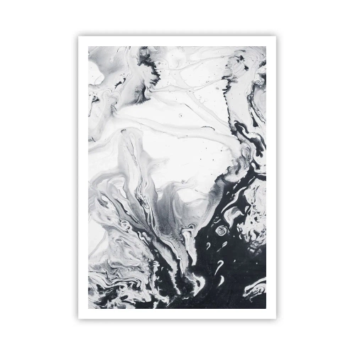 Poster - Het binnenste van de aarde - 70x100 cm