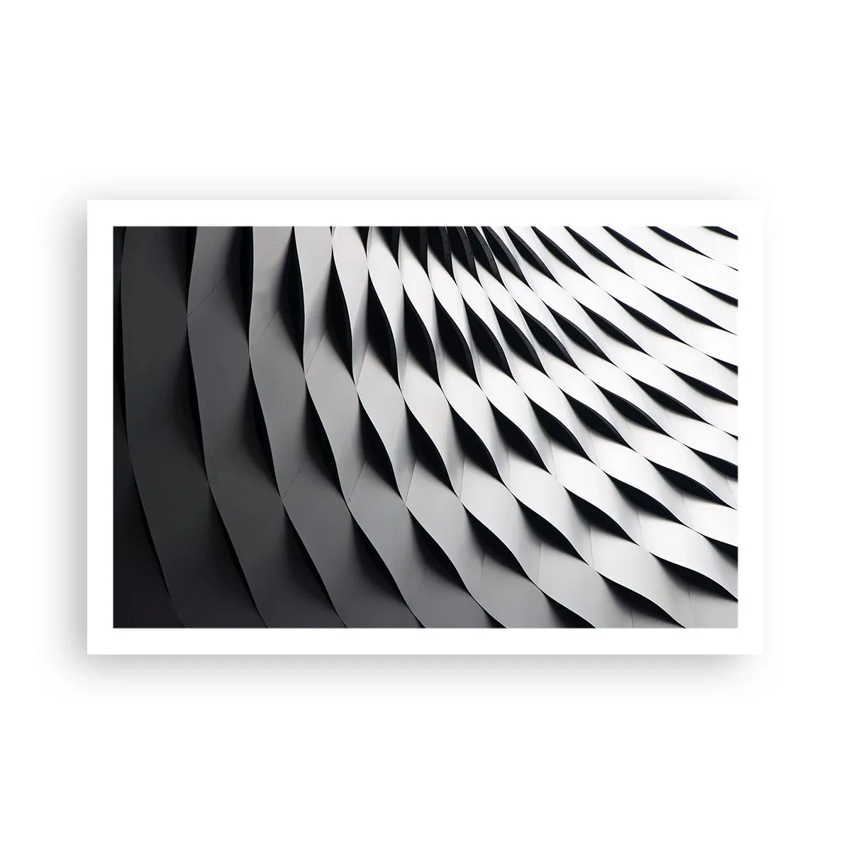 Poster - Aan de oppervlakte van de golven - 91x61 cm