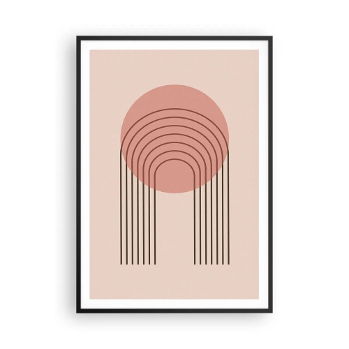 Poster in een zwarte lijst - Onweerstaanbare aantrekkingskracht - 70x100 cm