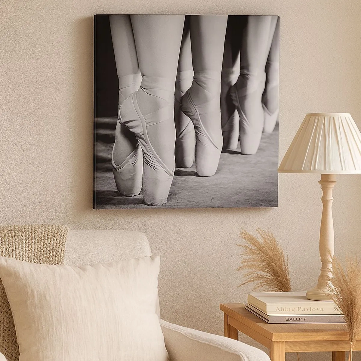 Schilderen op canvas - Samen, lichtjes - 30x30 cm