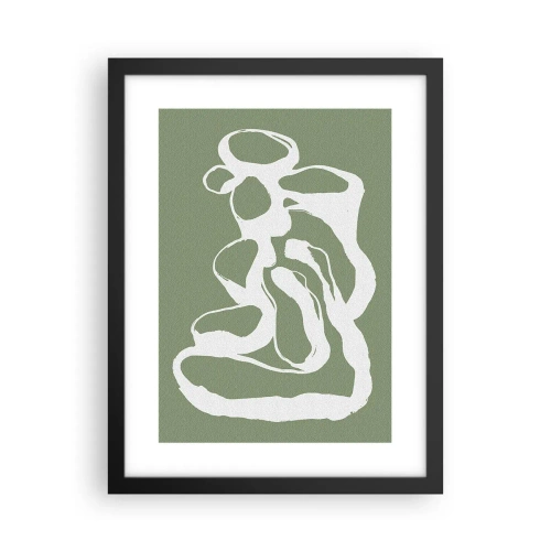 Poster in een zwarte lijst - De roep van de ruimte - 30x40 cm