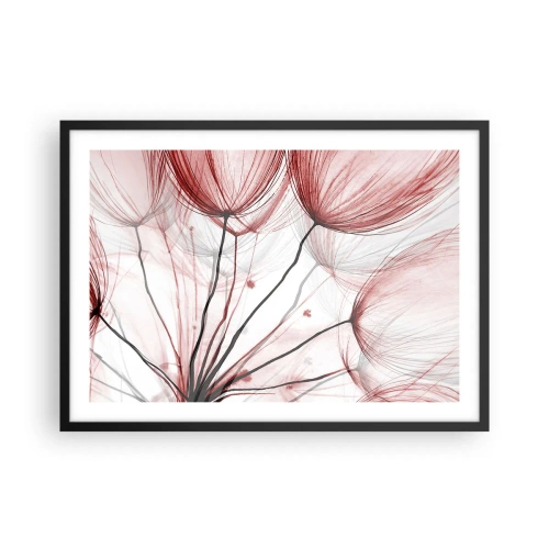 Poster in een zwarte lijst - Vóór het vertrek - 70x50 cm