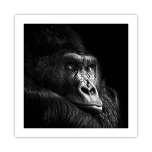 Poster - En waar kijk je naar? - 50x50 cm
