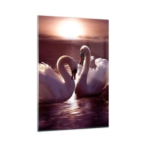 Schilderen op glas - Tot de dood ons scheidt - 80x120 cm