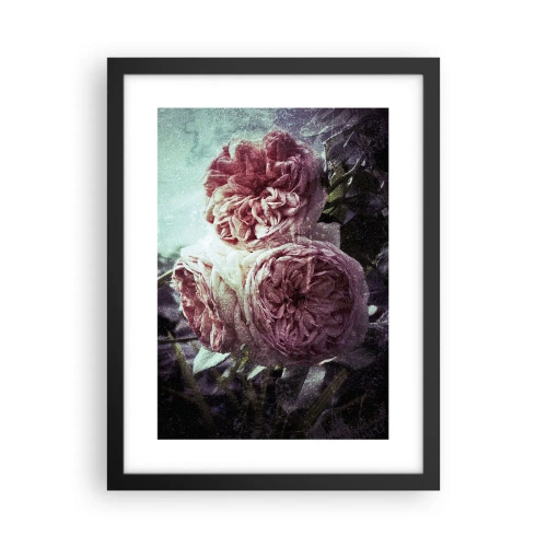 Poster in een zwarte lijst - In een romantische sfeer - 30x40 cm