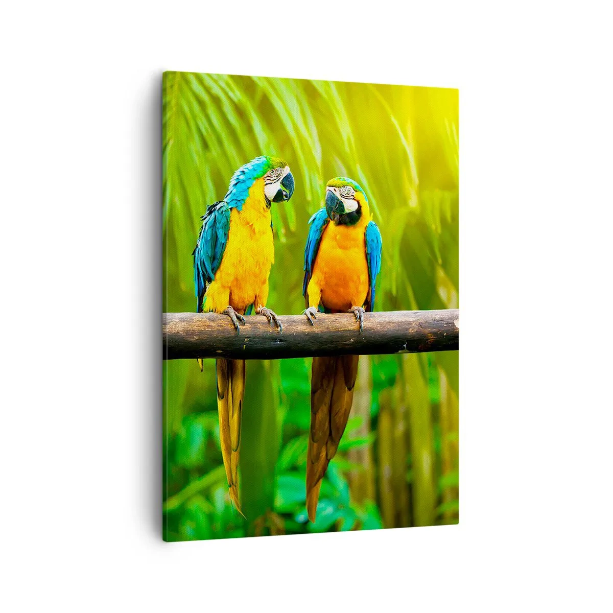 Schilderen op canvas - En heb je gehoord dat ze...? - 50x70 cm
