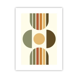 Poster - In aardetinten - 30x40 cm