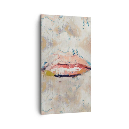 Schilderen op canvas - Het wekt de zintuigen - 45x80 cm