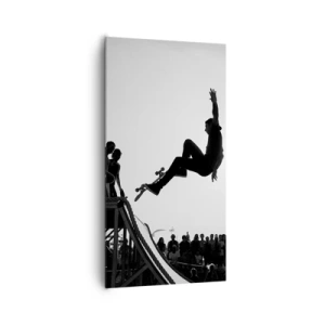 Schilderen op canvas - Helden en kijkers - 65x120 cm