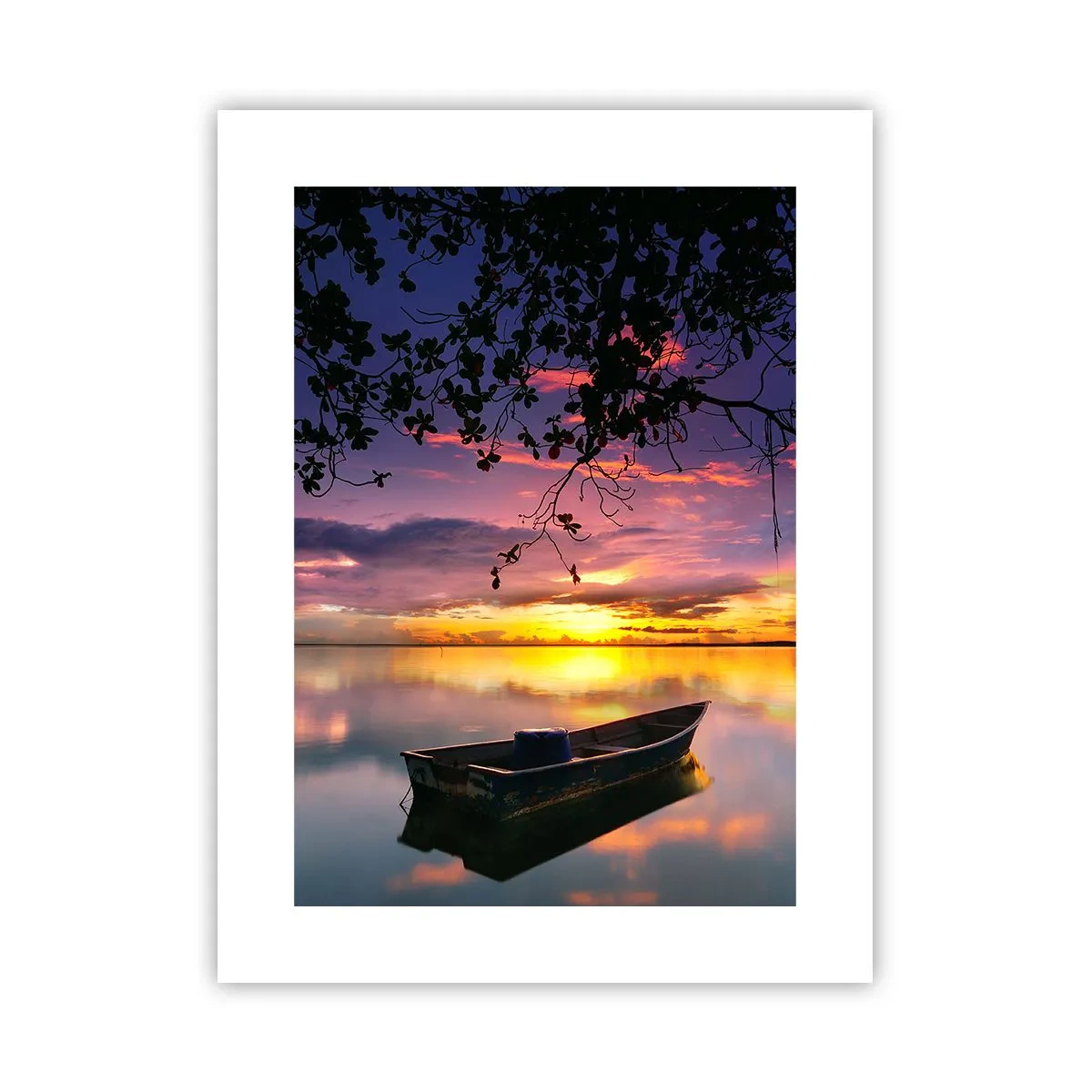 Poster - "Je lijkt midden in de lucht te hangen..." - 30x40 cm