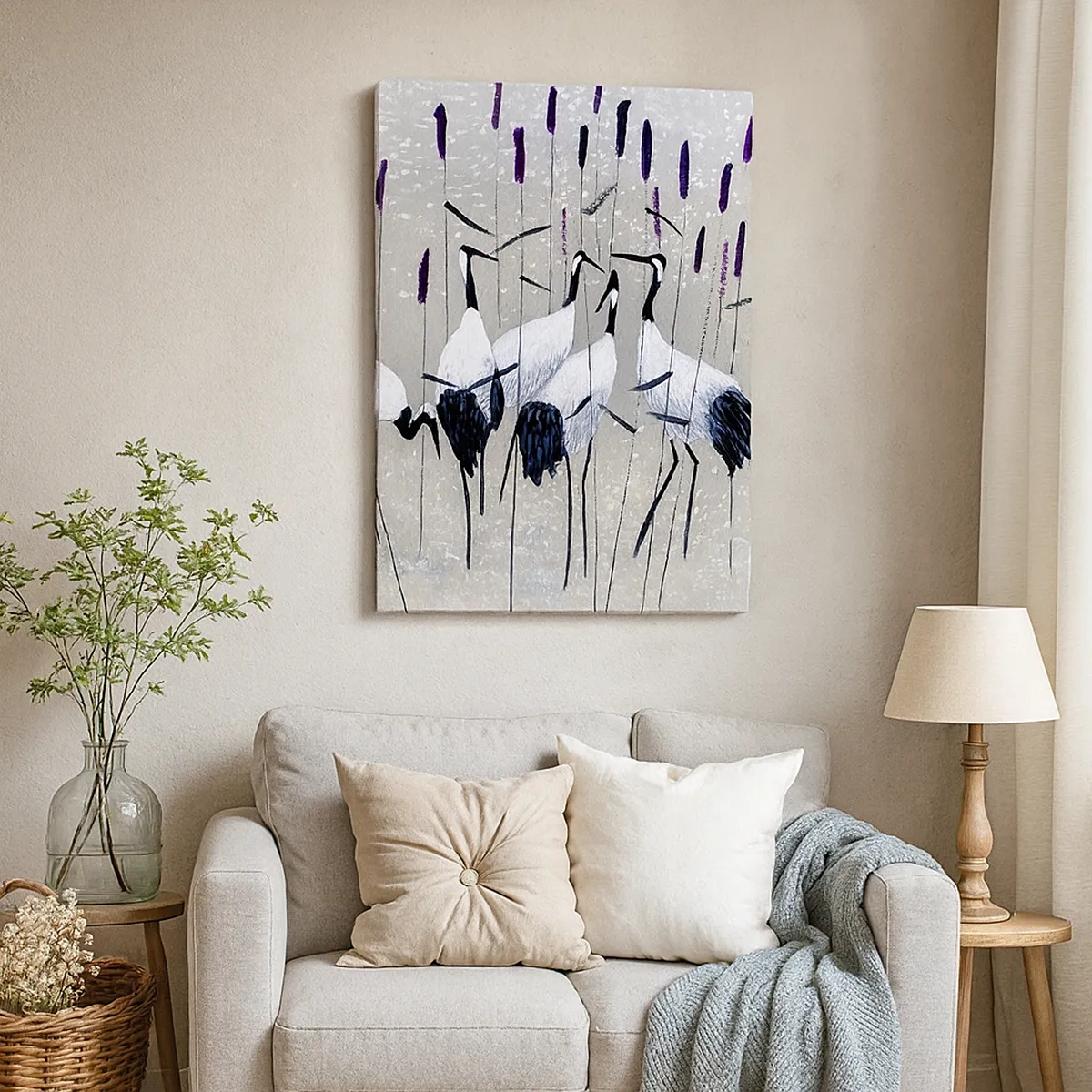 Schilderen op canvas - Onder hun eigen - 50x70 cm