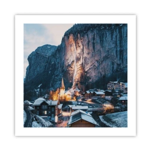 Poster - De stralende geest van de winter - 50x50 cm