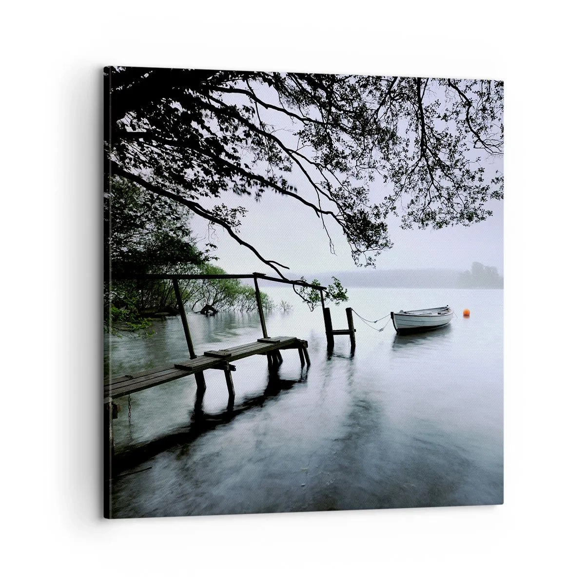 Schilderen op canvas - Je bent al aan het rusten - 60x60 cm