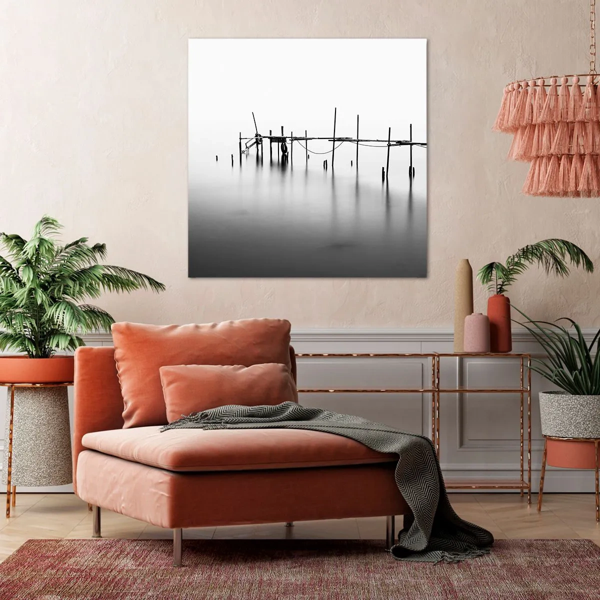 Schilderen op canvas - Wat als er geen wereld is? - 50x50 cm