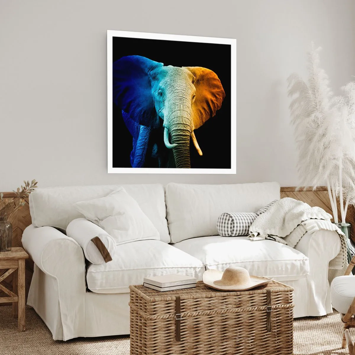 Poster - Excentriek, niet raar - 40x40 cm