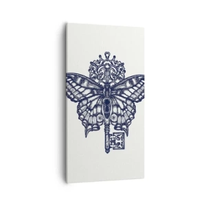 Schilderen op canvas - Alle geheimen van het hart - 55x100 cm