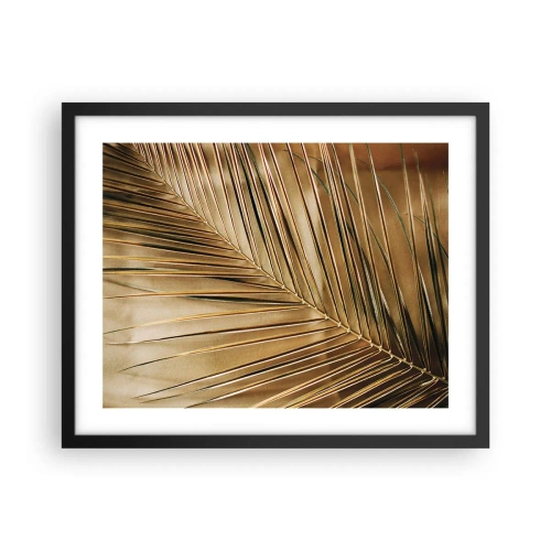 Poster in een zwarte lijst - Natuurlijke zuilengalerij - 50x40 cm