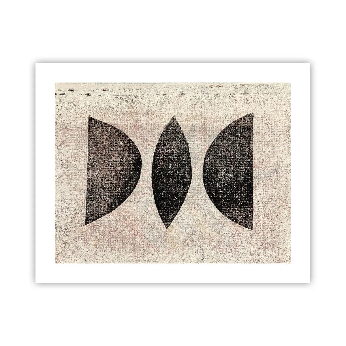 Poster - etnische abstractie - 50x40 cm