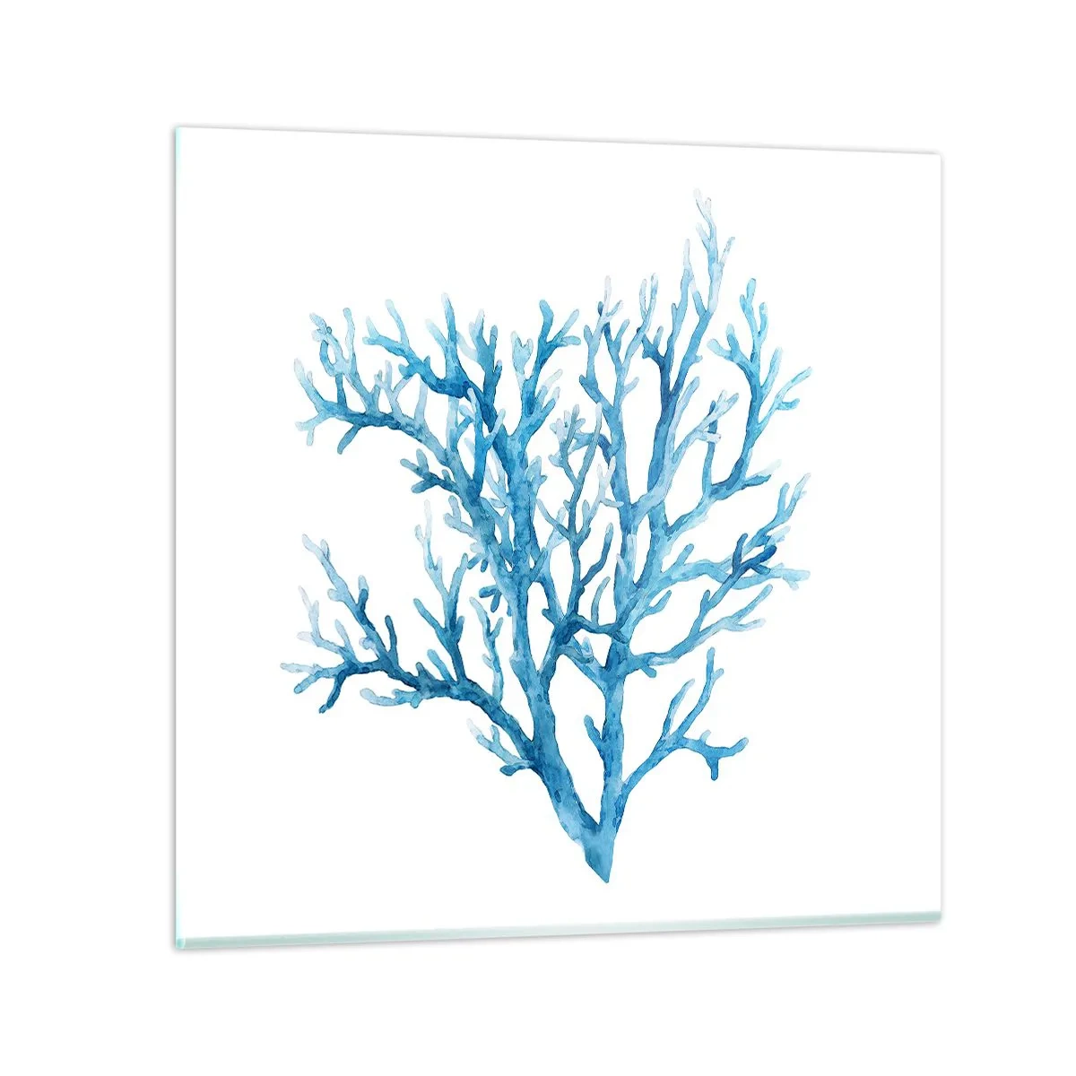 Schilderen op glas - Nautische filigraan - 60x60 cm