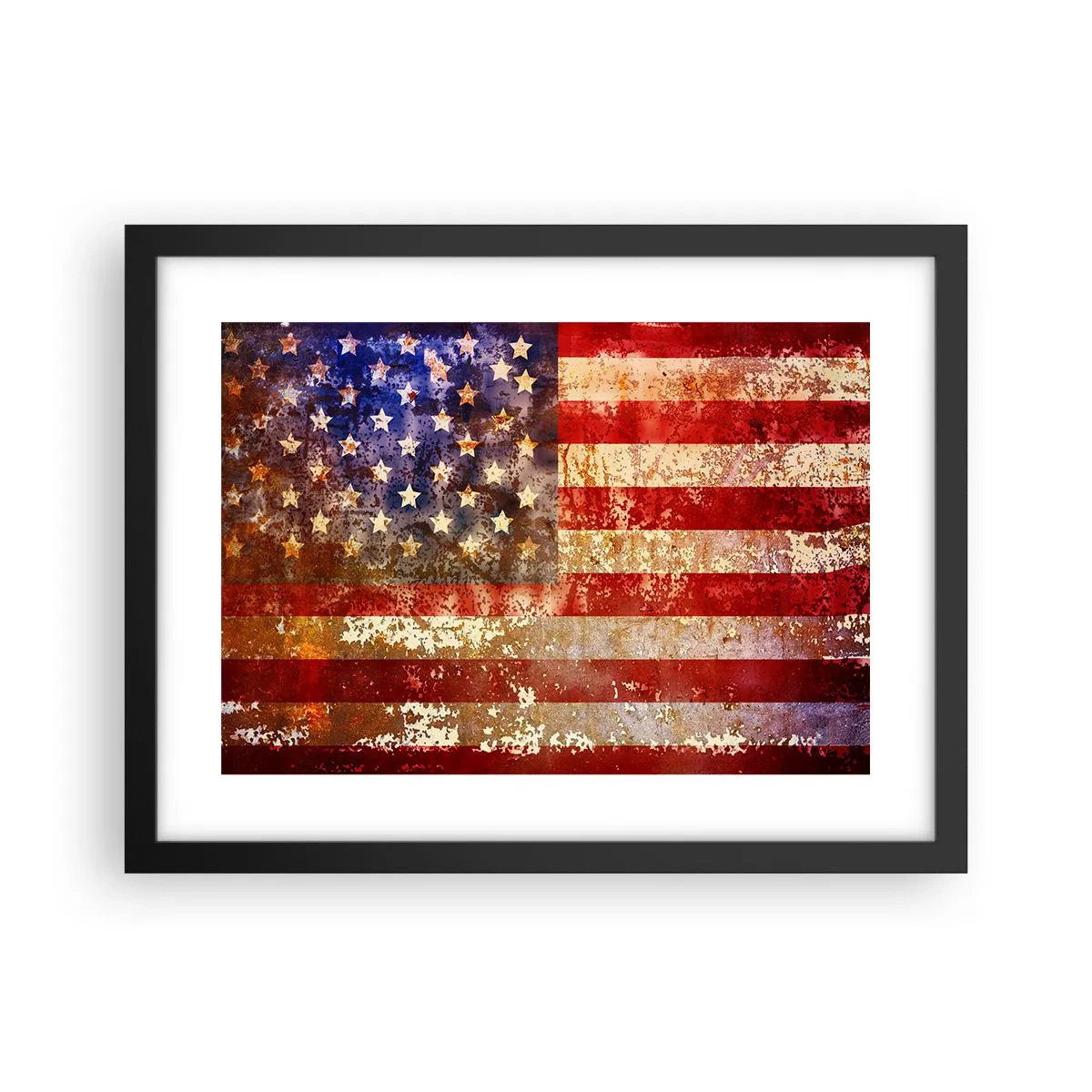 Poster in een zwarte lijst - Glorie vervaagt niet - 40x30 cm