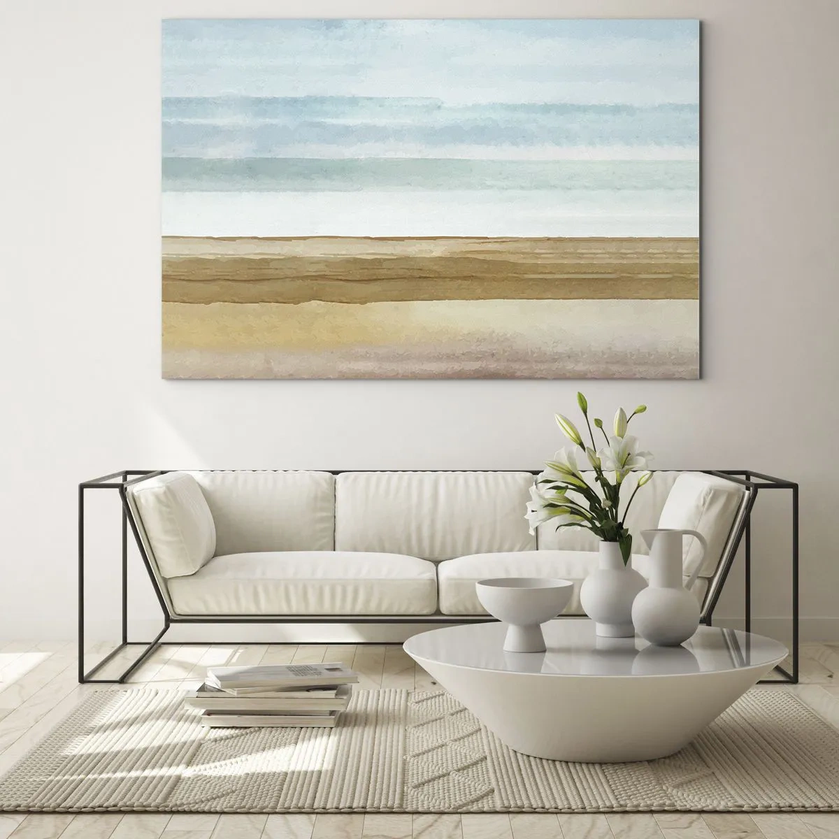 Schilderen op glas - Troost - 100x70 cm